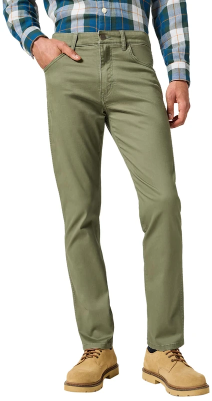 Wrangler Herren Hosen Larston, Slim Tapered Fit, Tapered Leg