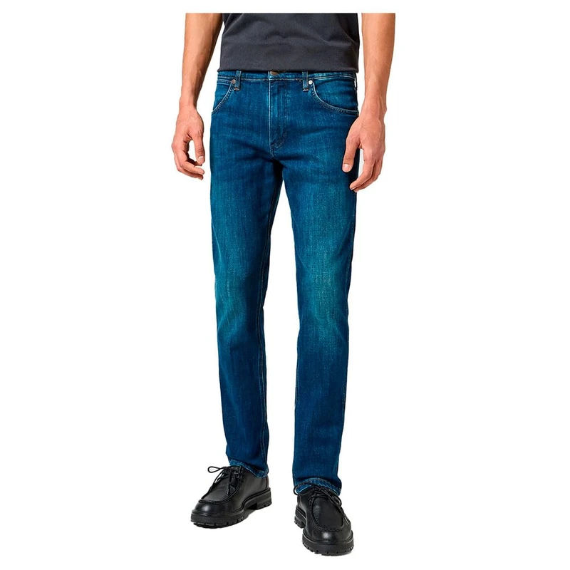 Wrangler Men's Greensboro Jeans, Azure Fade, 30/32