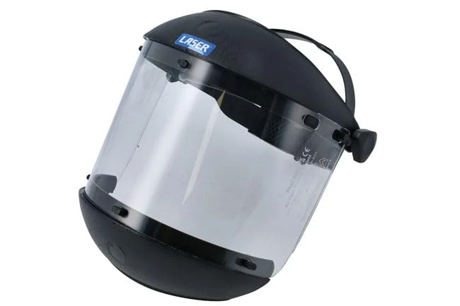 Laser 8660 Protective Arc Flash Face Shield c/w Chin Guard - 1000V rated - Image 1