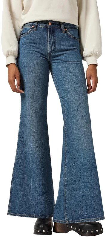 Wrangler Women's Hiker Jeans, Rust Tint, 33W x 32L