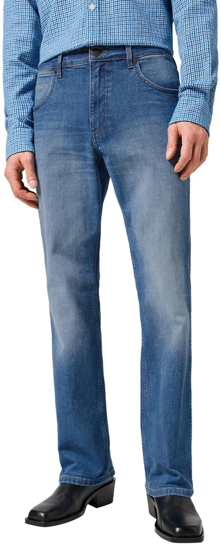 Wrangler Horizon Men's Jeans, Prairie Blue, 36 W/34 L