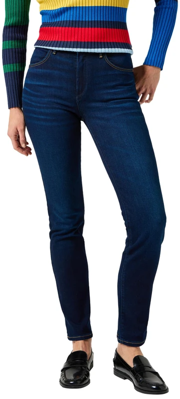 Wrangler Damen Jeans Slim, Slim Fit, Slim Leg