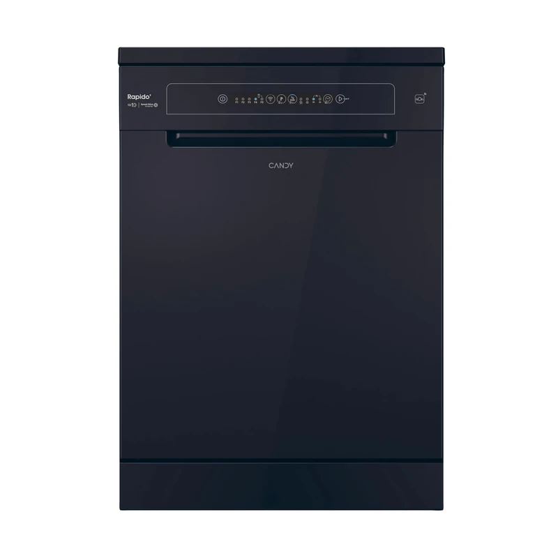 Candy Rapido CF 3E9L0B 13 Place Setting Dishwasher - Black