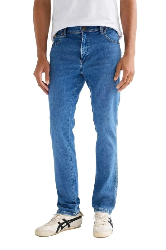 Wrangler Texas Men's Slim Jeans, Ridge Wash, 38 W/32 L
