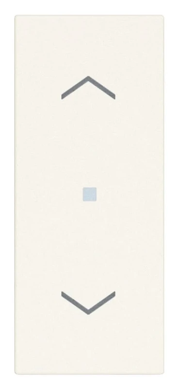 VIMAR 30196.B Quid Centralizable Roller Shutter Switch Line with Slat Orientation, Possibility to Store Position, White