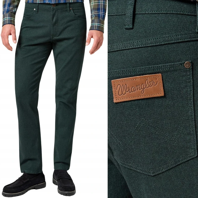 Wrangler Men's Greensboro Pants, Scarab, 38/32 - Image 1