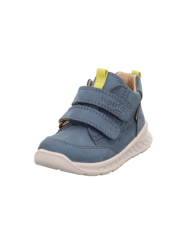 Superfit Baby Boys Breeze Gore-Tex Sneaker, Hellblau/Gelb 8010