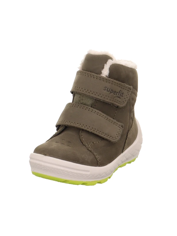 Superfit Baby Boys GROOVY warm gefütterte Gore-Tex Stiefel, GRüN 7000