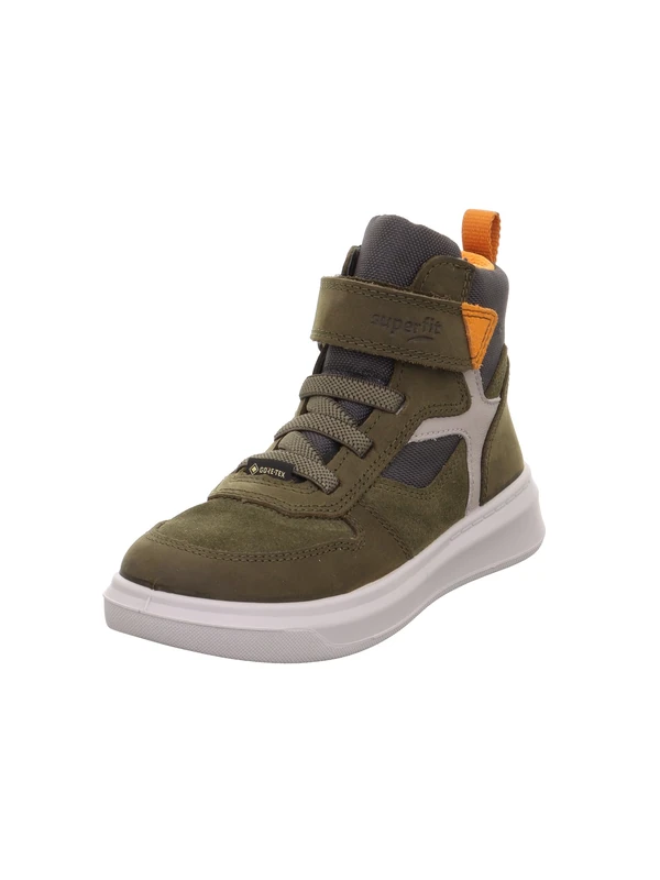 Superfit Boys Cosmo Leicht gefütterte Gore-Tex Sneaker, GRÜN/GRAU 7000