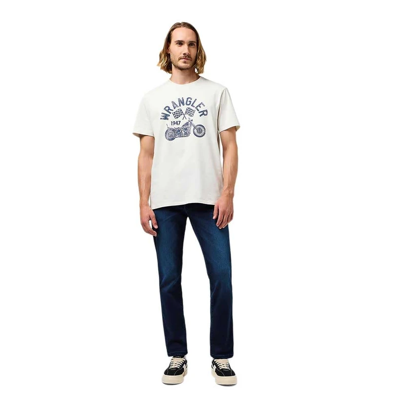 Wrangler Herren Jeans Larston, Slim Tapered Fit, Tapered Leg