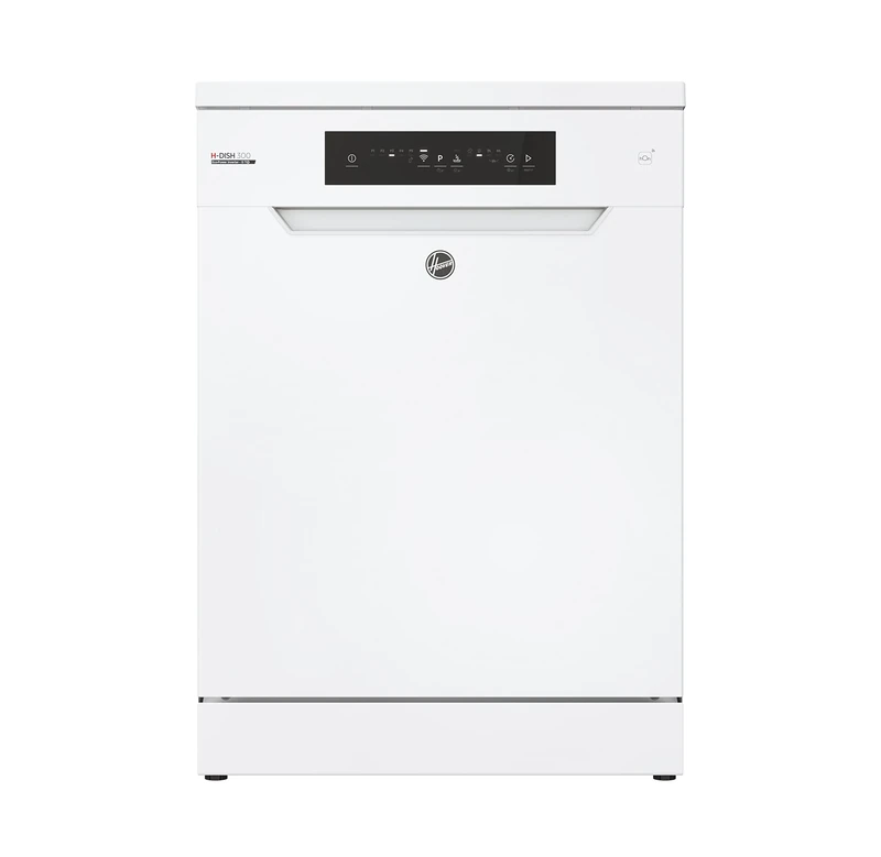 Hoover H-DISH 300 Freestanding Dishwasher, 13 Place Settings, Class C, Wi-Fi & Bluetooth, Maxi Tub, Rapid Wash & Start Delay, White, 60x60x85 cm - HF 3C7L0W-80