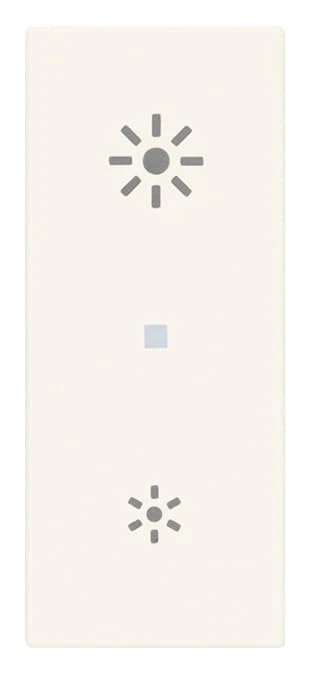 VIMAR 30135.B Universal Dimmer Phase Cut Line, with ON/Off Control and Adjustment with Built-in Buttons or Multi-Point with NO Buttons