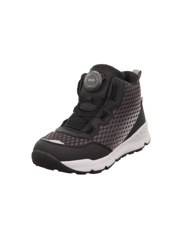 Superfit Boys Free Ride Leicht gefütterte Gore-Tex Sneaker, Schwarz/Hellgrau 0000
