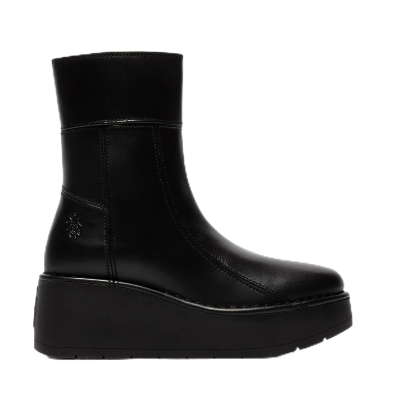 Fly London Womens Hann248fly Fashion Boot - Black, 6 UK