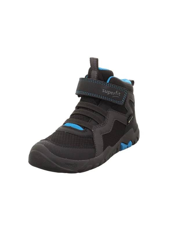 Superfit Boys Trace Gore-Tex Stiefel, Schwarz/Blau 0010
