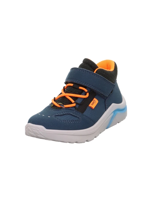 superfit Boys Kicks Gore-Tex Sneaker, Blau/Orange 8000