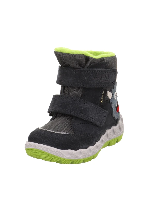 Superfit Boys ICEBIRD warm gefütterte Gore-Tex Stiefel, GRAU/HELLGRÜN 2010