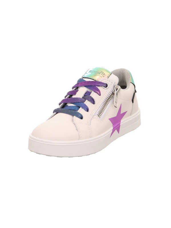 Superfit Girl's Stella Gore-Tex Sneaker, WEIß/LILA 1000