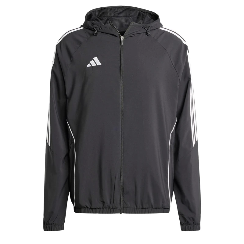 adidas Men's Tiro24 Windbreaker Coat, black/white, XL