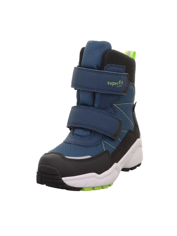 Superfit Boy's Culusuk 2.0 Warm Gefütterte Gore-tex Snow Boot, Blau Schwarz 8000, 6 UK Child Wide