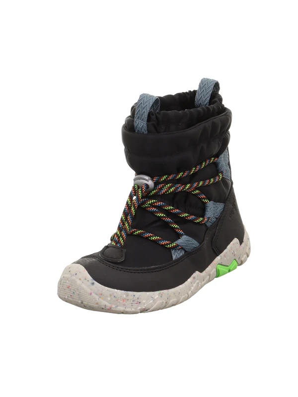 Superfit Boys TRACE warm gefütterte Gore-Tex Stiefel, SCHWARZ/BLAU 0000