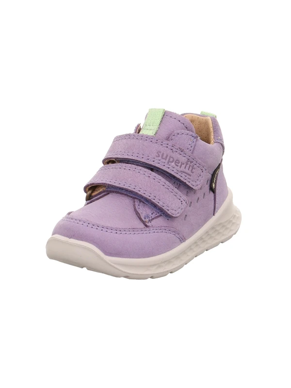 Superfit Girl's Breeze Gore-Tex Sneaker, LILA/HELLGRÜN 8510
