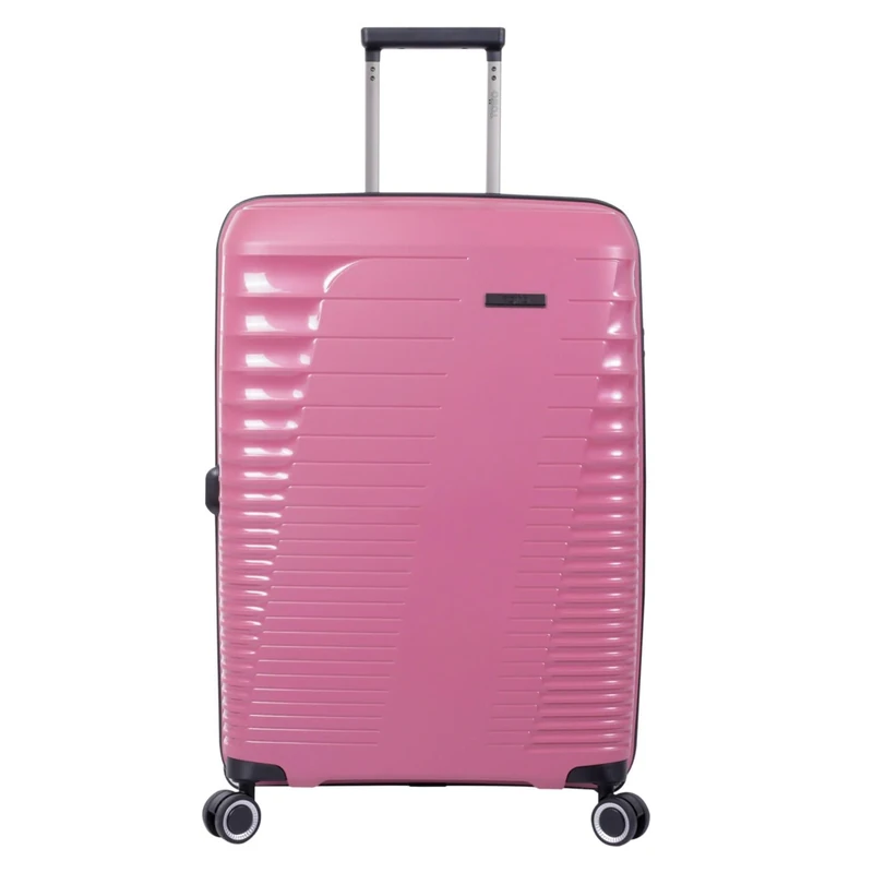 TOTTO - Hardcase - Traveler - Medium Suitcase - Deco Rose - Pink - Expandable System - TSA System - Polyester Lining, pink, TRAVEL