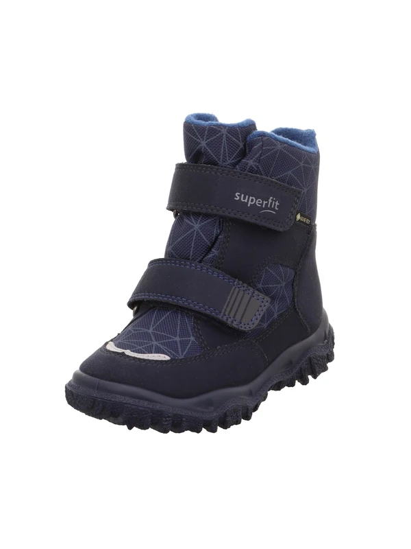 Superfit Boys HUSKY warm gefütterte Gore-Tex Stiefel, blau 8000