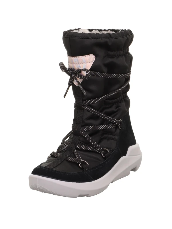 Superfit Girl's TWILIGHT warm gefütterte Gore-Tex Stiefel, SCHWARZ 0010