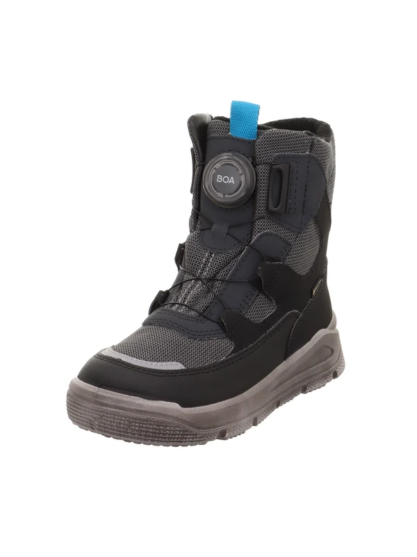 Superfit Boys MARS warm gefütterte Gore-Tex Stiefel, SCHWARZ/HELLGRAU 0070