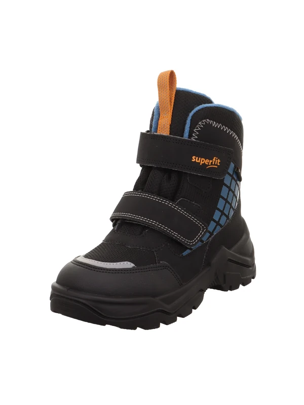 Superfit Boys SNOW MAX warm gefütterte Gore-Tex Stiefel, SCHWARZ/BLAU 0030 - Image 1