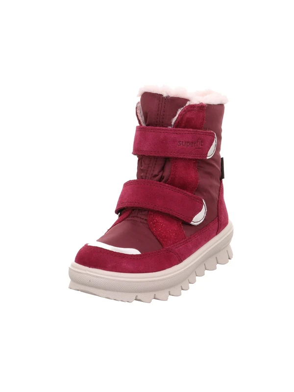 Superfit Girl's FLAVIA warm gefütterte Gore-Tex Stiefel, ROT/SILBER 5000