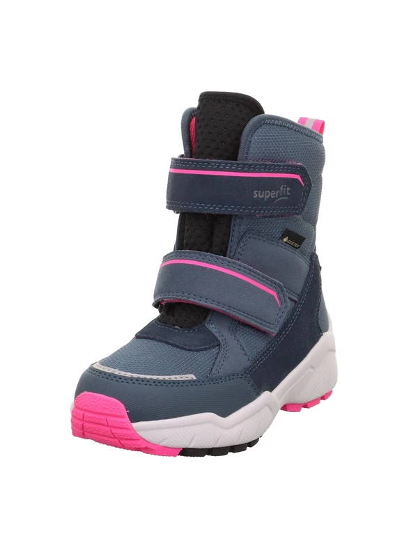 Superfit Girl's CULUSUK 2.0 warm gefütterte Gore-Tex Stiefel, BLAU/PINK 8010 - Image 1
