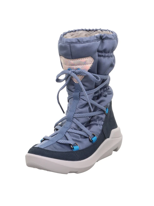 Superfit Girl's TWILIGHT warm gefütterte Gore-Tex Stiefel, blau 8010