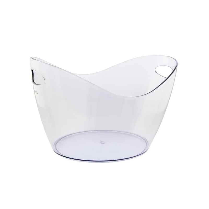 (2 Pack) Koala Spain Gondola Ice Bucket for Wine Bottles, Transparent, Holds 6-8 Bottles, 12 litres - Image 1