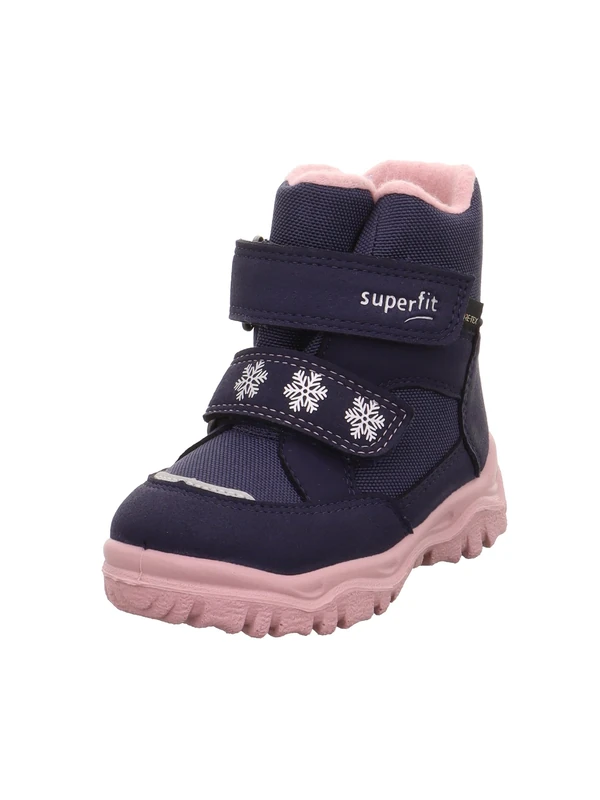 Superfit Baby Girls HUSKY1 warm gefütterte Gore-Tex Stiefel, BLAU/ROSA 8030 - Image 1
