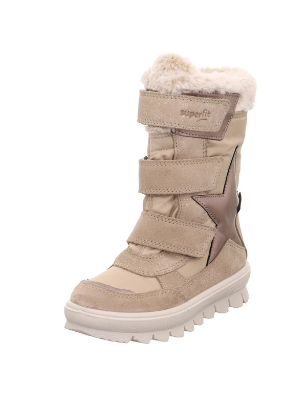 Superfit Girl's FLAVIA warm gefütterte Gore-Tex Stiefel, BEIGE 4000