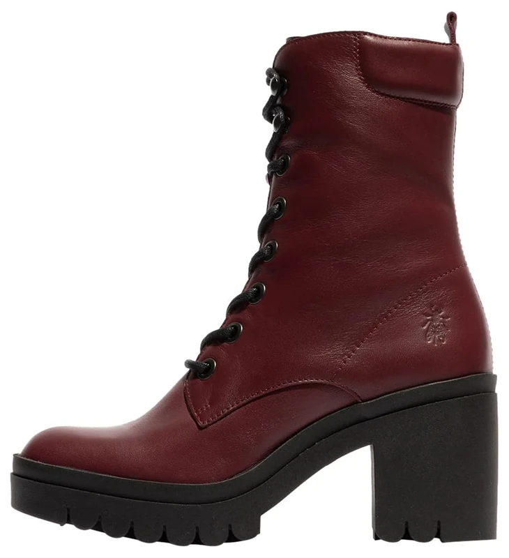 Fly London Women's TIEL642FLY Fashion Boot, Wine, 7 UK