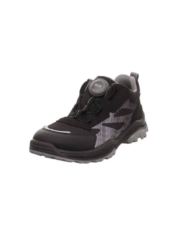 Superfit Boys Jupiter Gore-Tex Sneaker, Schwarz/Hellgrau 0000