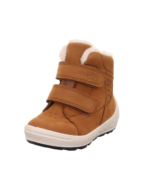 Superfit Boys GROOVY warm gefütterte Gore-Tex Stiefel, BRAUN 3000