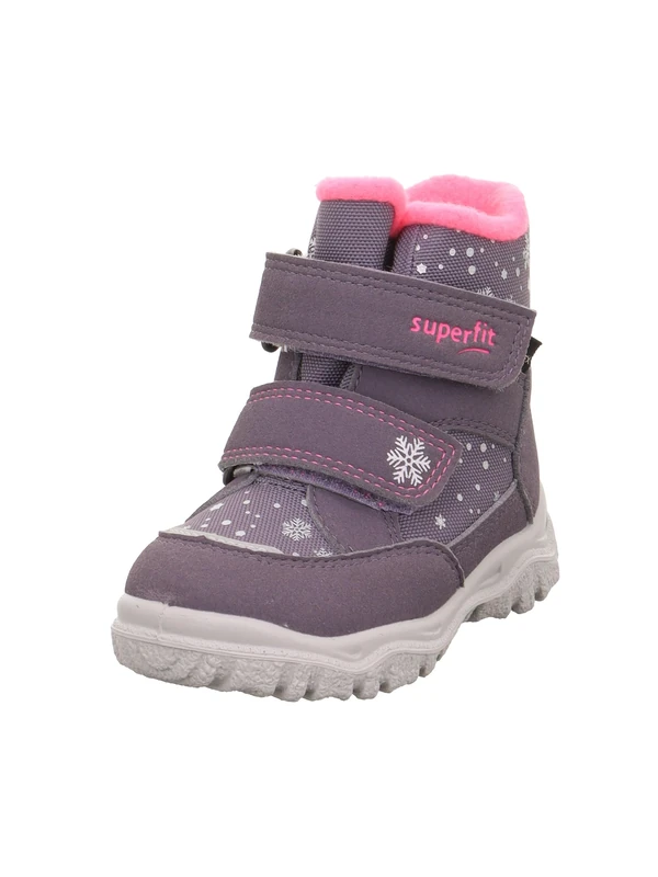 Superfit Baby Girls HUSKY1 warm gefütterte Gore-Tex Stiefel, LILA/PINK 8500