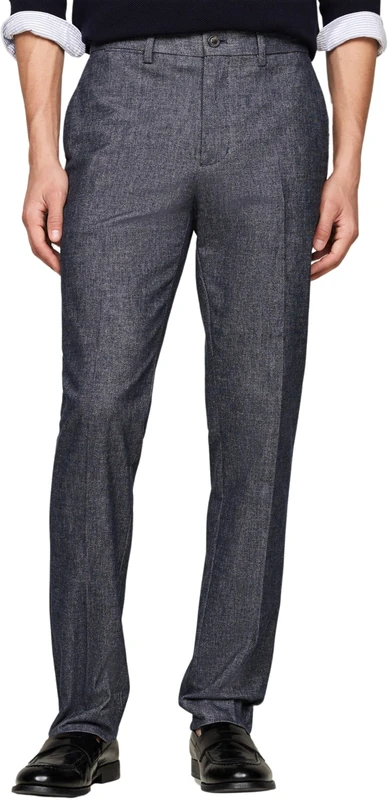 Tommy Hilfiger Men’s Suit Trousers, Blue (Desert Sky), 32W/28L