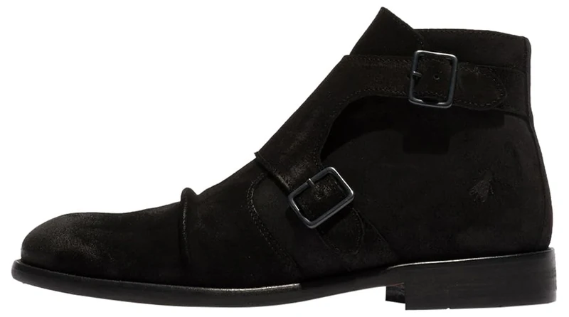 Fly London Men's WUOL142FLY Fashion Boot, Black, 6 UK