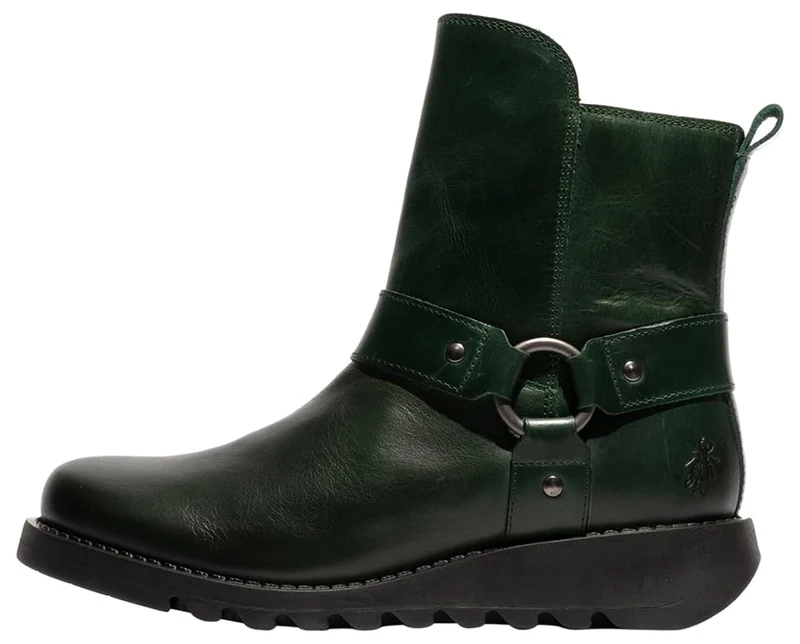Fly London Women's SOCH136FLY Fashion Boot, Petrol, 3 UK