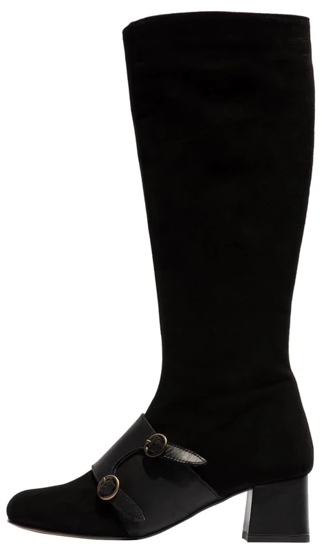 Fly London Women's SOFY168FLY Knee High Boot, Black, 3 UK