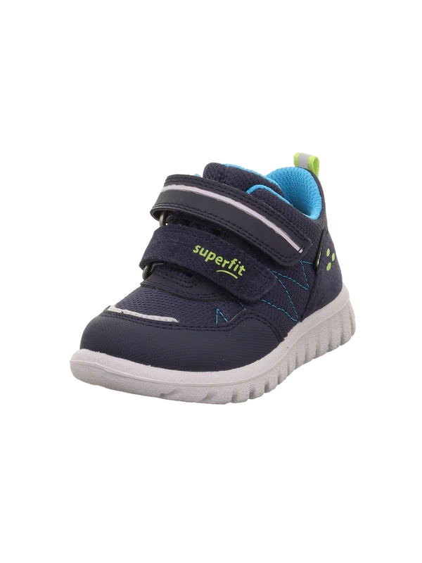 Superfit Boys SPORT7 MINI Gore-Tex Sneaker, Blau/TÜRKIS 8020