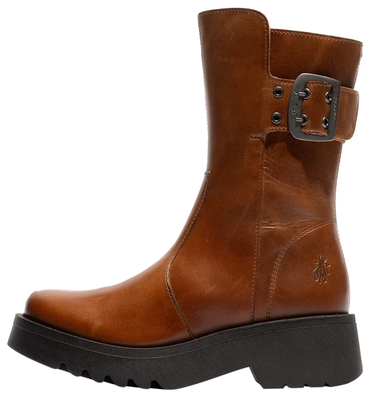 Fly London Womens Mazz127fly Combat Boot, Mid Brown, 6 UK