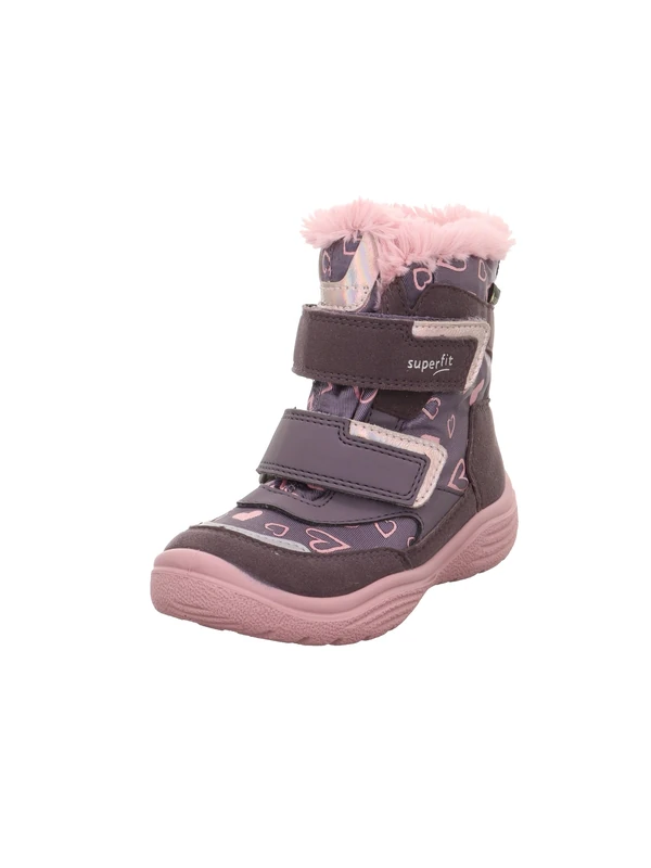 Superfit Girl's CRYSTAL warm gefütterte Gore-Tex Stiefel, LILA/ROSA 8510
