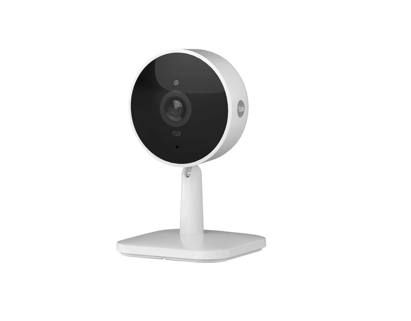 Yale - Smart Indoor Camera [NO SUBSCRIPTION REQUIRED] Full HD Live View & Two-Way Audio, Motion Recording, Customisable Zones & Scheduling, Night Vision, Real-Time Alerts