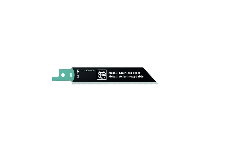 FEIN Metal and stainless steel saw blade for reciprocating saw ASAS18-21 K AS HM 95T18 MSS